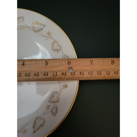 Vintage Noritake Ivory China Goldivy 6.5" Bread and Butter Plate 7531 - Picture 6 of 7